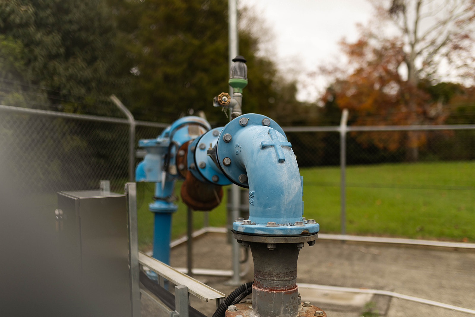 Water pipe above ground | Pukekohe - Earthtech Consulting