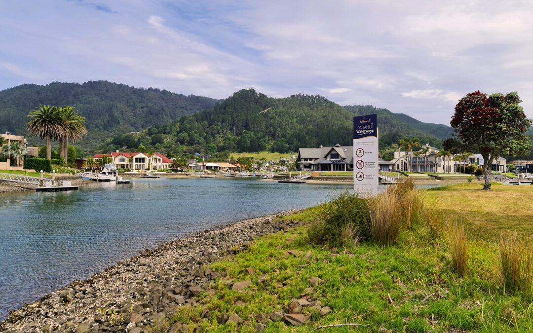 Whitianga Waterways, Marden Cove Waterways and Pauanui Waterways Canal Subdivision Developments