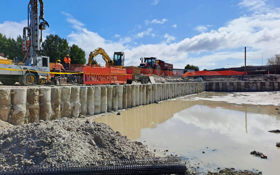 Collins Road Wastewater Facility Dewatering