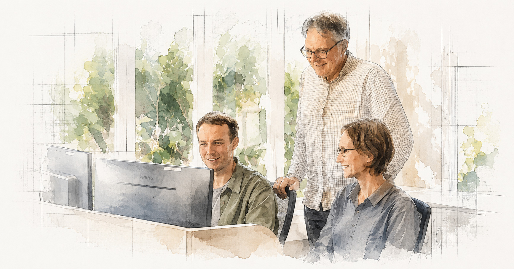 Earthtech Team Office Sketch