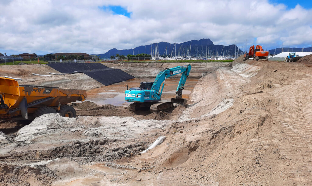 Whitianga waterways excavation - Earthtech